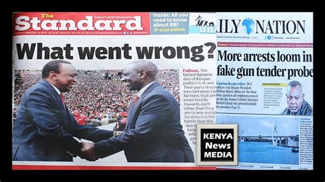kenya newspapers headlines